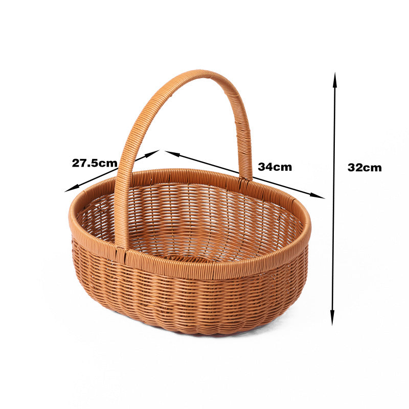 Artisan Woven Utility Basket | Thrascher