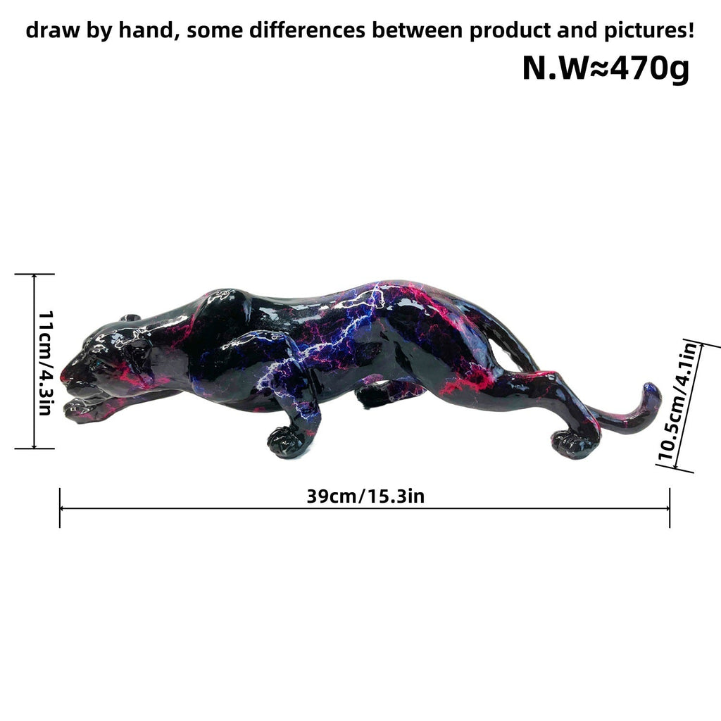 Artistic and Colorful Animal Figure in Panther Shape | Thrascher