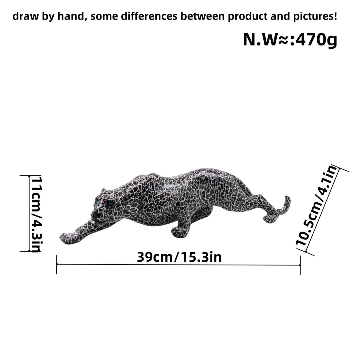 Artistic and Colorful Animal Figure in Panther Shape | Thrascher
