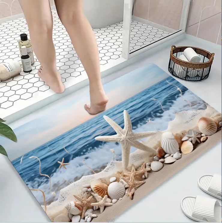 Artistic Area Rug Soft Textile Glass | Thrascher