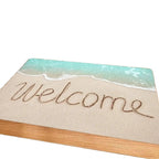 Artistic Area Rug Soft Textile Glass | Thrascher