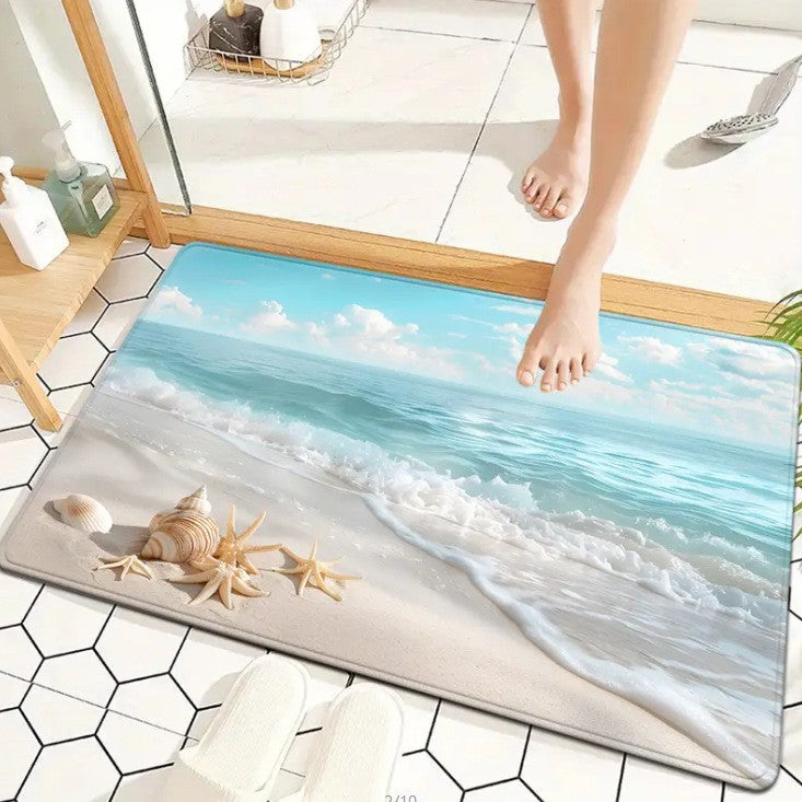 Artistic Area Rug Soft Textile Glass | Thrascher