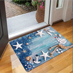 Artistic Area Rug Soft Textile Glass | Thrascher