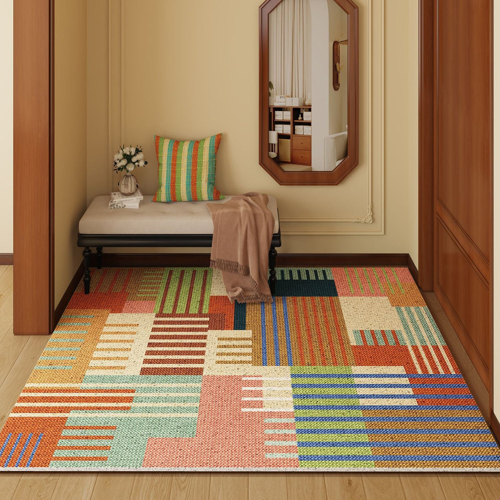 Artistic Area Rug Soft Textile | Thrascher
