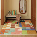 Artistic Area Rug Soft Textile | Thrascher