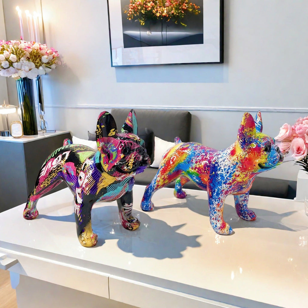 Artistic Bulldog Sculpture | Thrascher