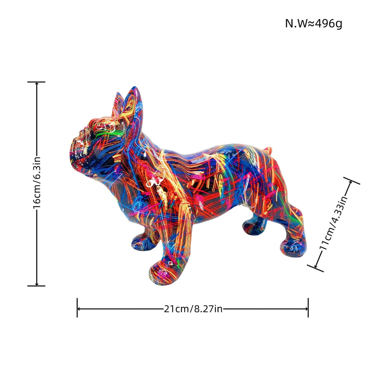 Artistic Bulldog Sculpture | Thrascher