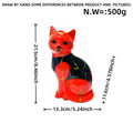 Artistic Cat Figurine in Vibrant Design | Thrascher