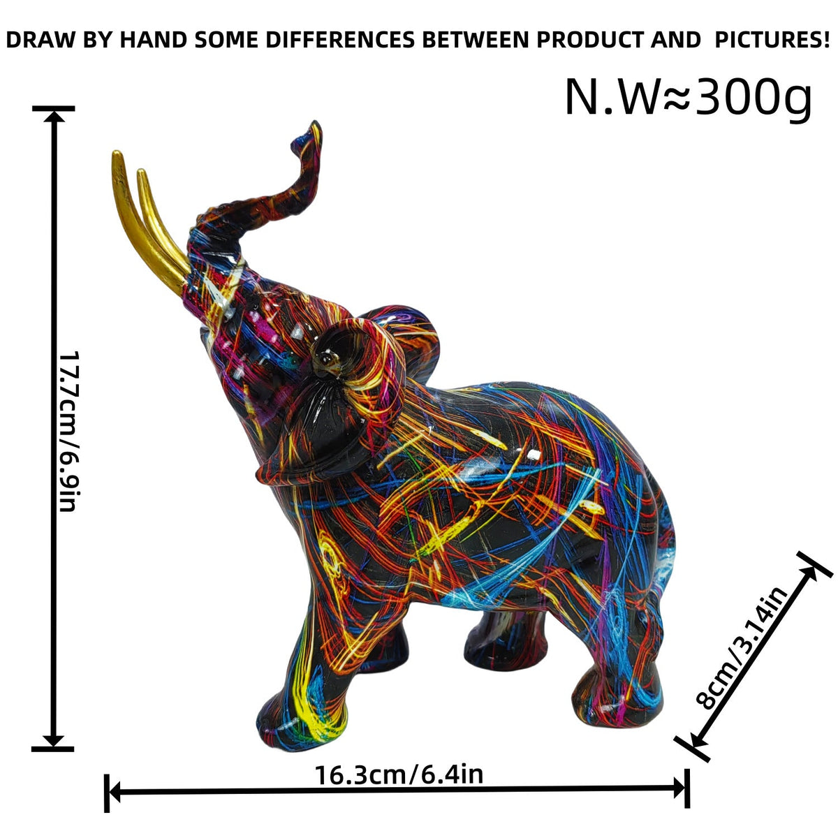 Artistic Elephant Figure | Thrascher