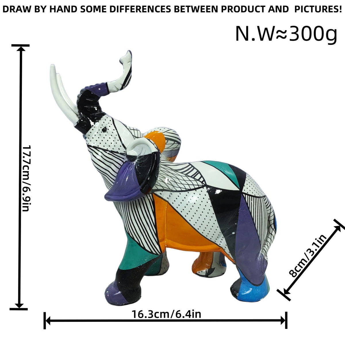 Artistic Elephant Figure | Thrascher