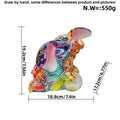 Artistic Elephant Figure with Football Motif | Thrascher