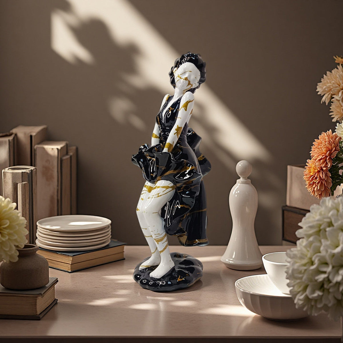 Artistic Figure with Beach Design | Thrascher