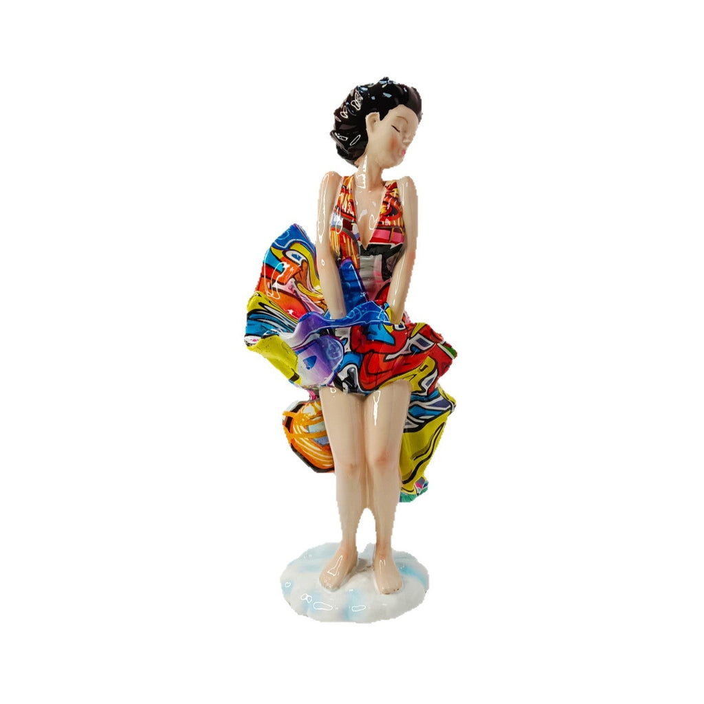 Artistic Figure with Beach Design | Thrascher