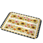 Artistic Floral Area Rug | Thrascher