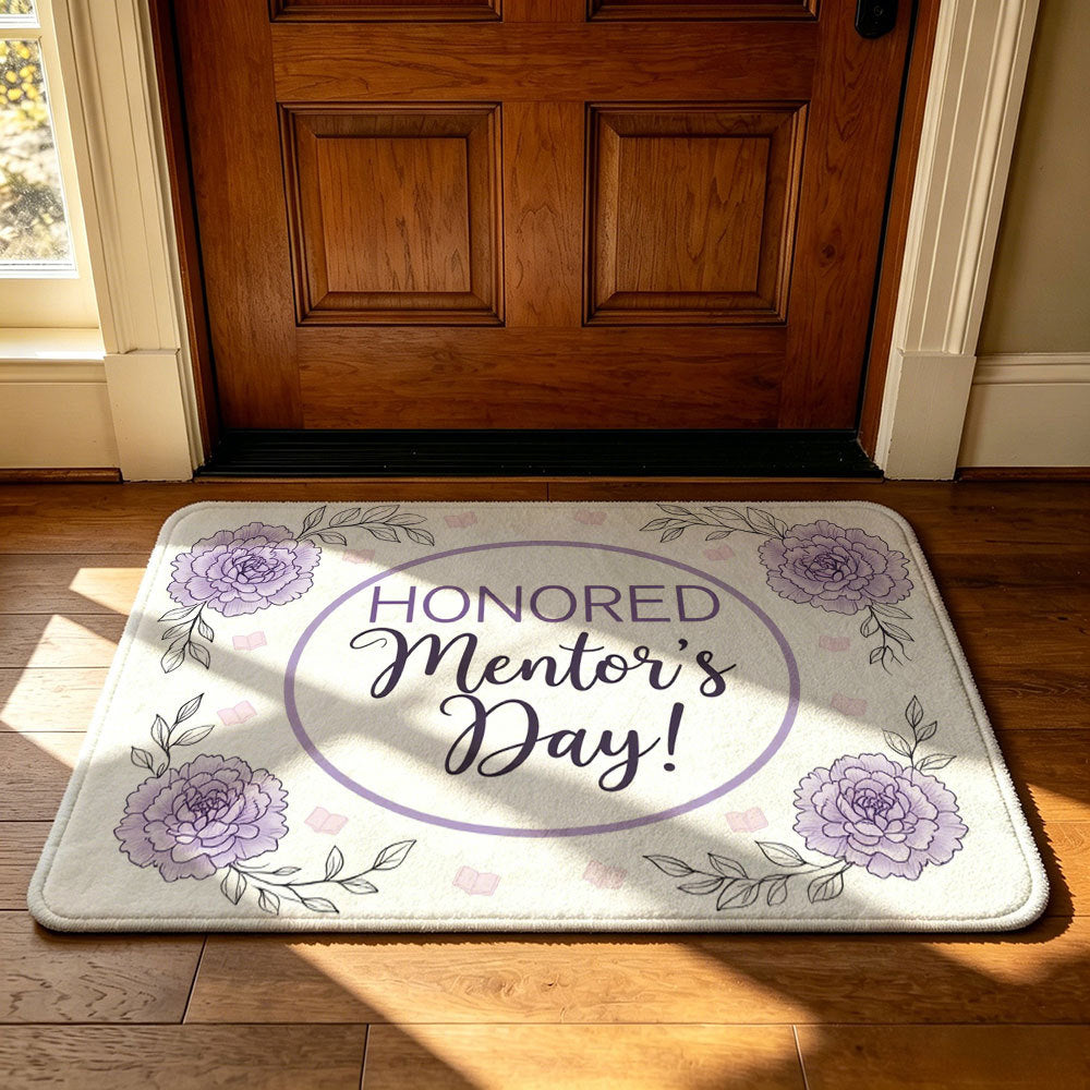 Artistic Geometric Welcome Mat | Thrascher