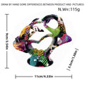 Artistic Heart Sculpture with Detailed Painting | Thrascher