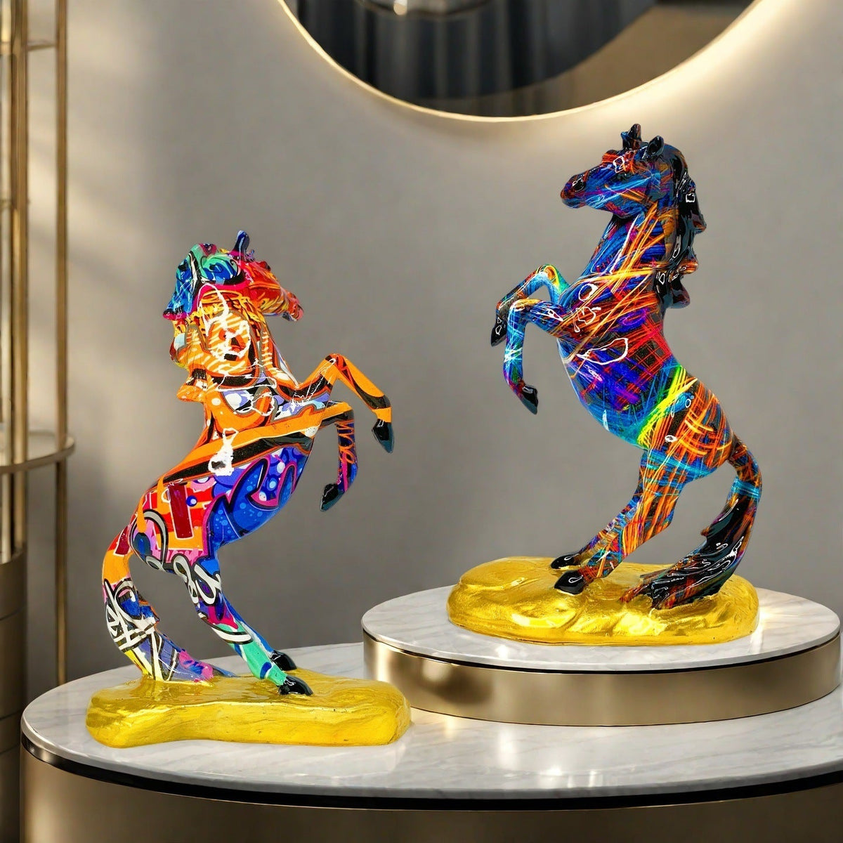 Artistic Horse Figure in Modern Design | Thrascher