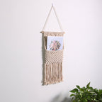 Artistic Macrame Wall Decor with Beautiful Fringe Decoration | Thrascher