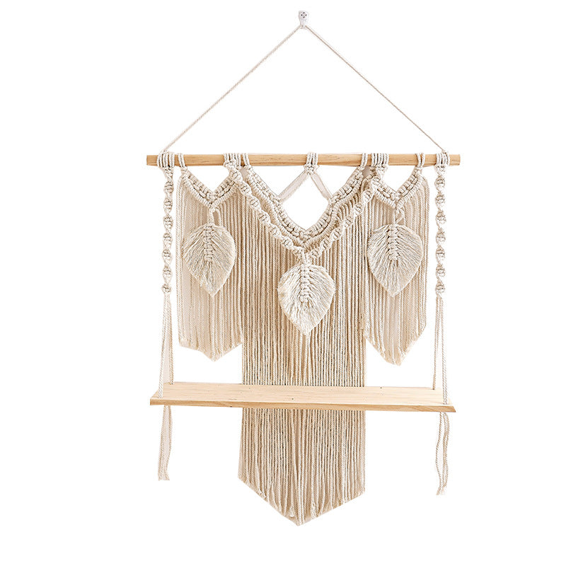 Artistic Macrame Wall Hanging Shelf | Thrascher
