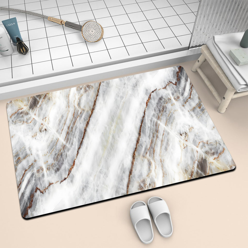 Artistic Mosaic Bath Mat | Thrascher