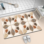 Artistic Mosaic Bath Mat | Thrascher
