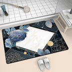Artistic Mosaic Bath Mat | Thrascher