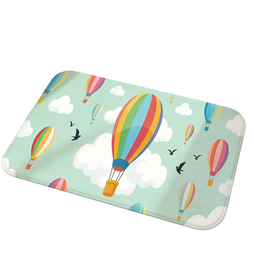Artistic Outdoor-Themed Welcome Mat | Thrascher