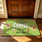 Artistic Outdoor-Themed Welcome Mat | Thrascher
