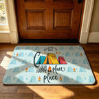 Artistic Outdoor-Themed Welcome Mat | Thrascher
