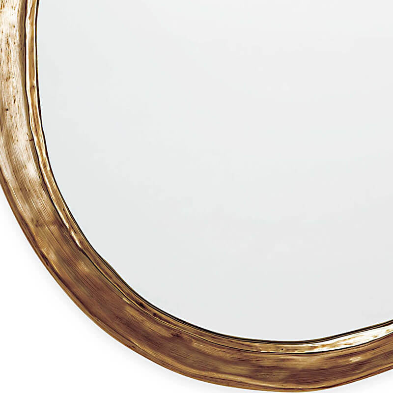 Artistic Oval Wall Mirror | Thrascher