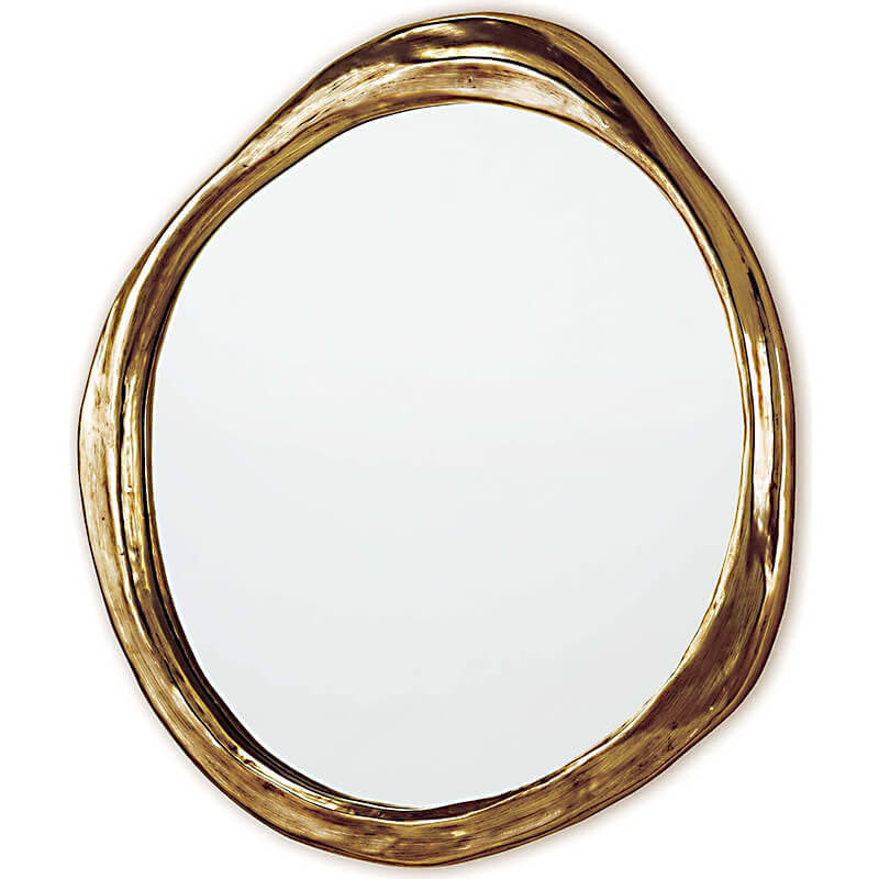 Artistic Oval Wall Mirror | Thrascher