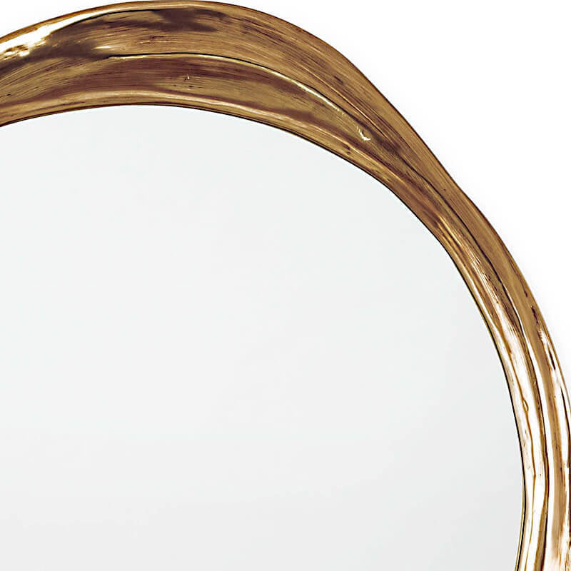 Artistic Oval Wall Mirror | Thrascher