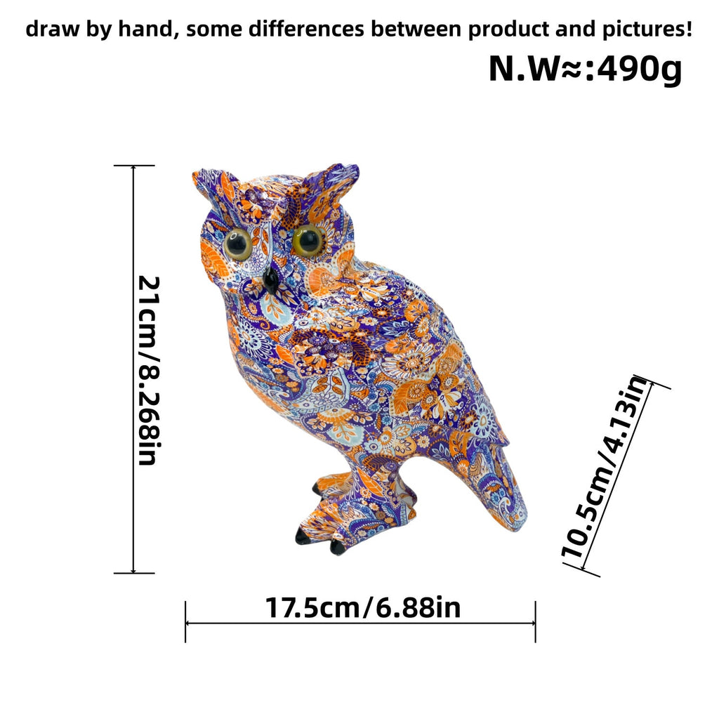 Artistic Owl Decorative Figure | Thrascher