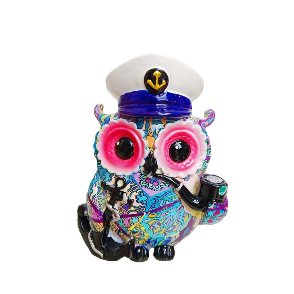Artistic Owl Figure in Maritime Design | Thrascher