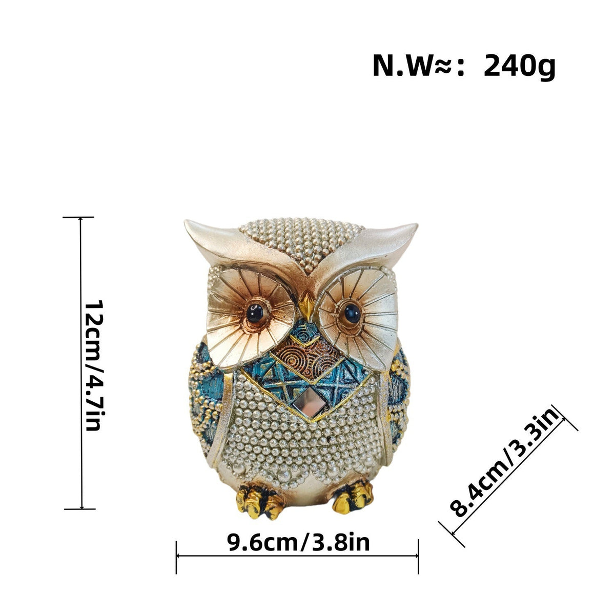 Artistic Owl Figure in Maritime Design | Thrascher