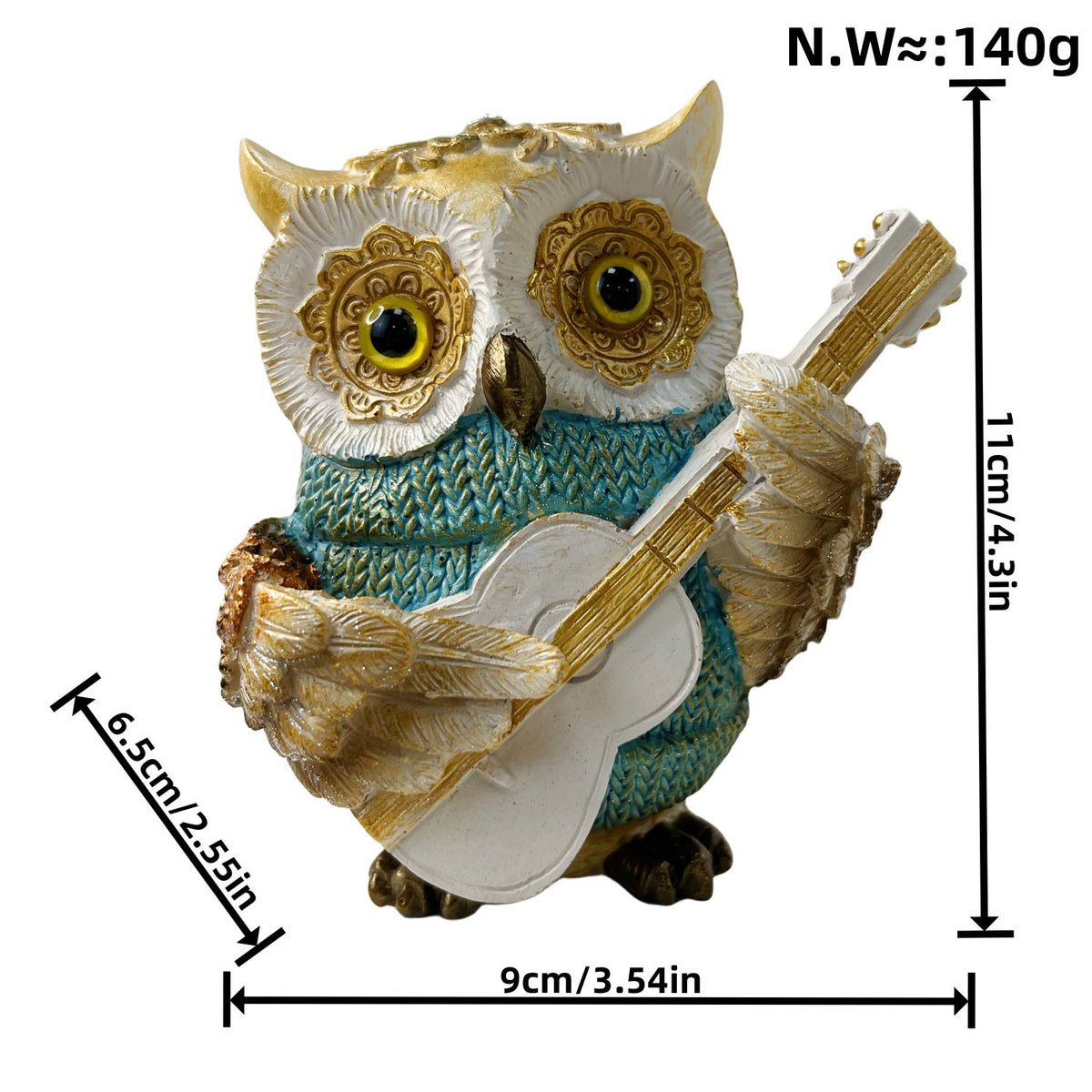 Artistic Owl Figure in Maritime Design | Thrascher
