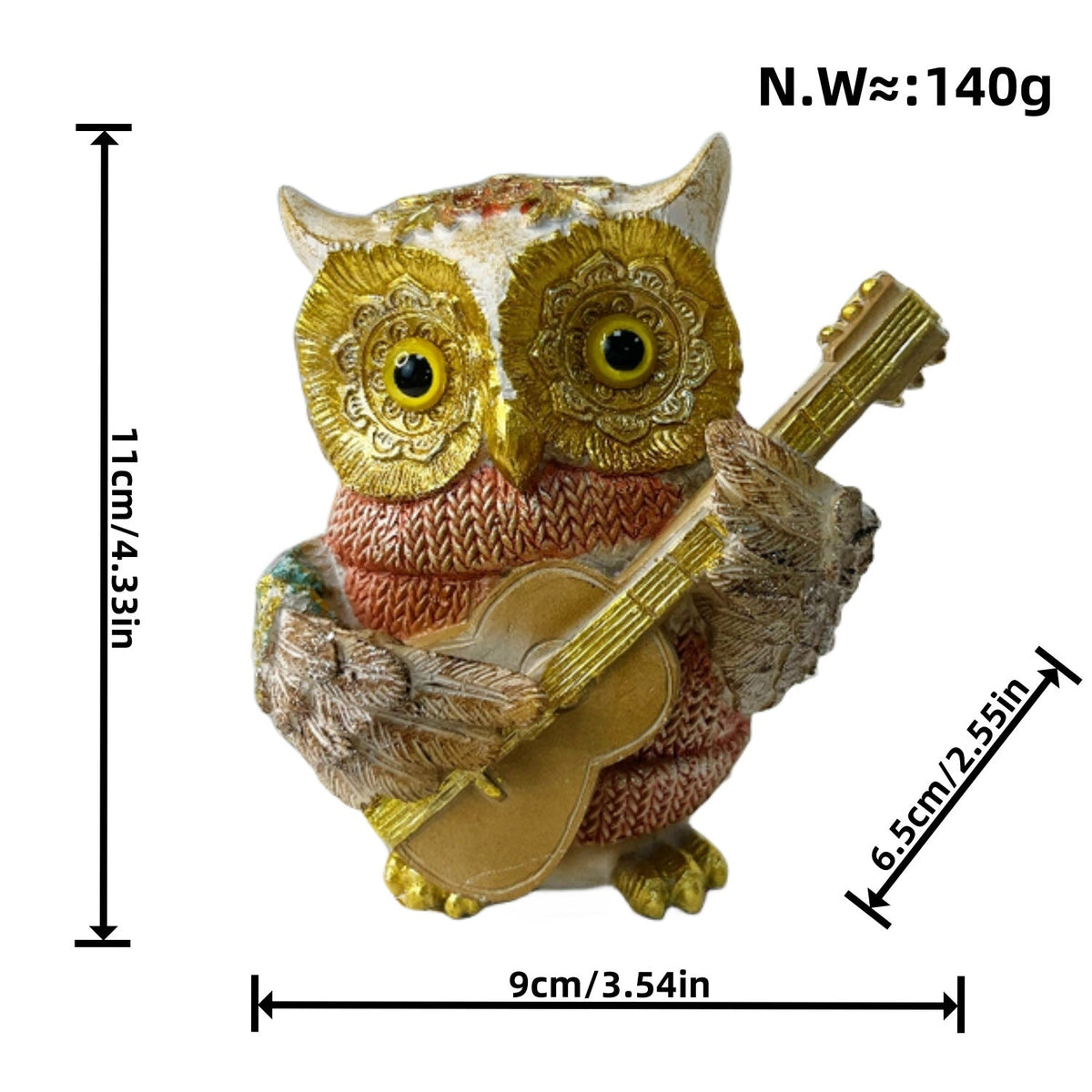Artistic Owl Figure in Maritime Design | Thrascher