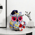 Artistic Owl Figure in Maritime Design | Thrascher