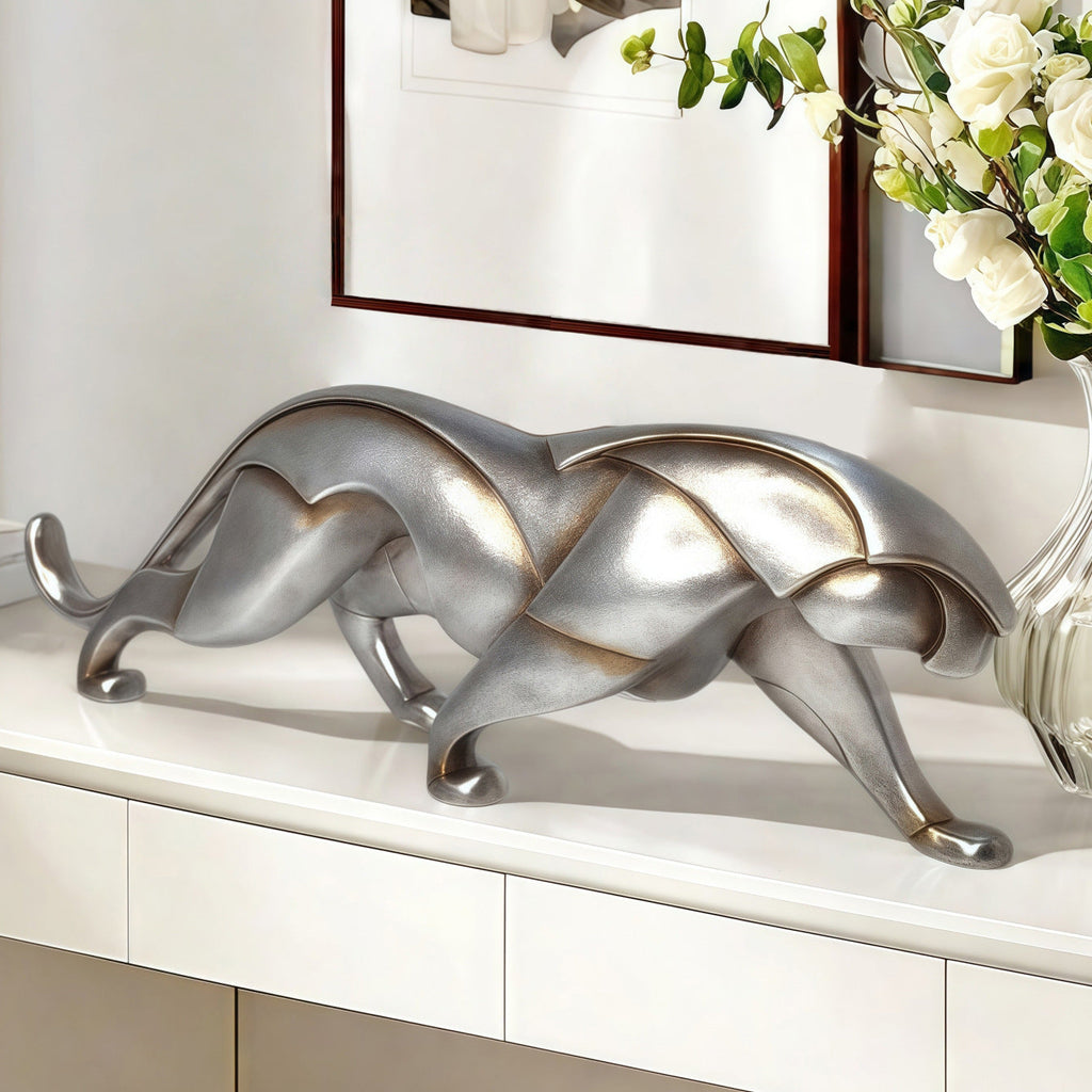 Artistic Panther Sculpture | Thrascher