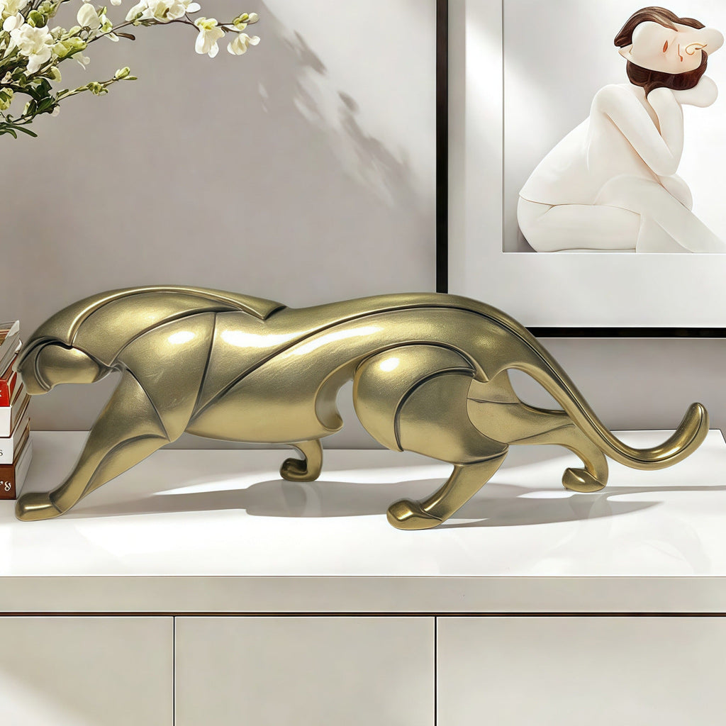 Artistic Panther Sculpture | Thrascher