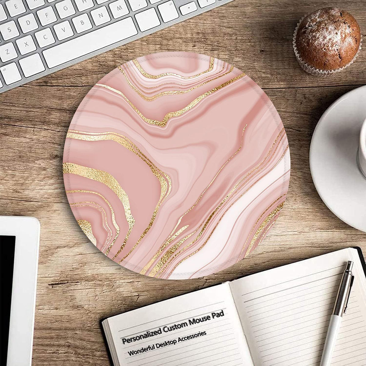 Artistic Round Desk Pad | Thrascher
