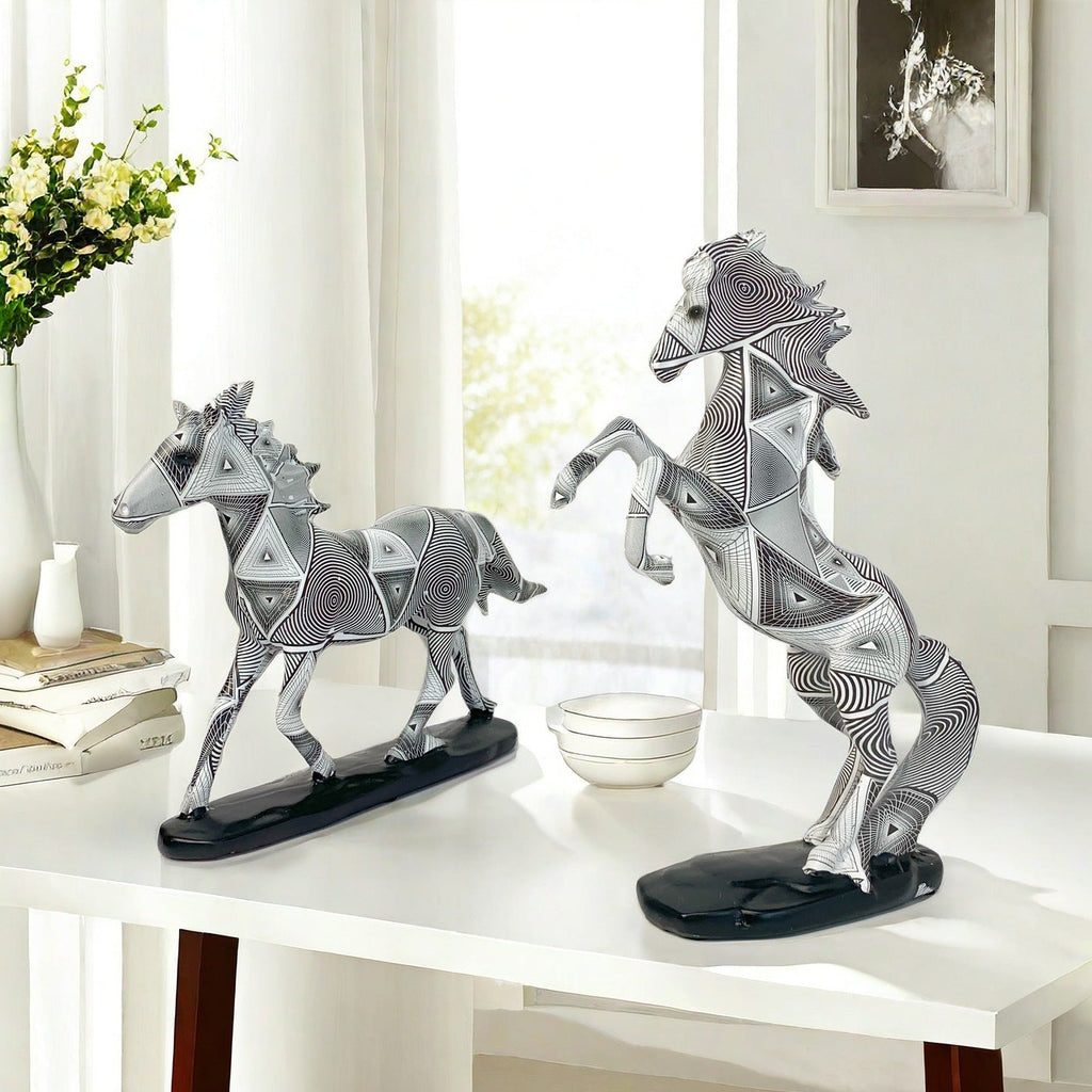 Artistic Running Horse Sculpture | Thrascher