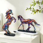 Artistic Running Horse Sculpture | Thrascher