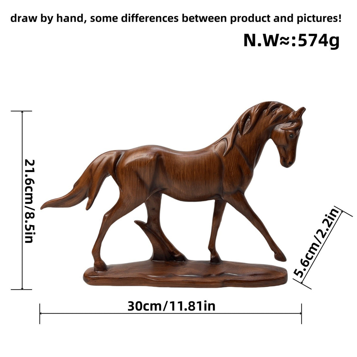 Artistic Running Horse Sculpture | Thrascher