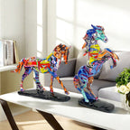 Artistic Running Horse Sculpture | Thrascher