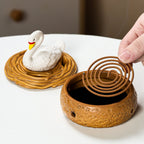 Artistic Swan Figurine | Thrascher