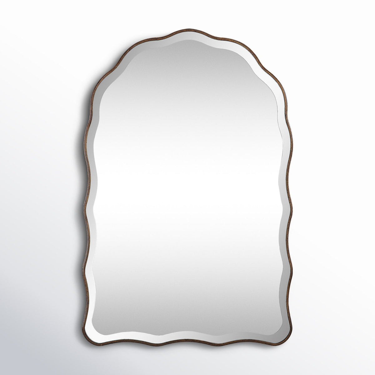 Artistic Wavy Wall Mirror | Thrascher
