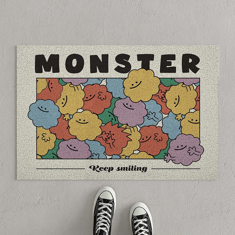 Artistic Welcome Floor Mat | Thrascher
