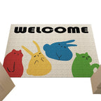 Artistic Welcome Floor Mat | Thrascher