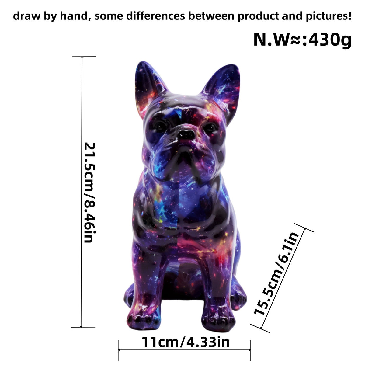 Artistically Designed Bulldog Figure | Thrascher